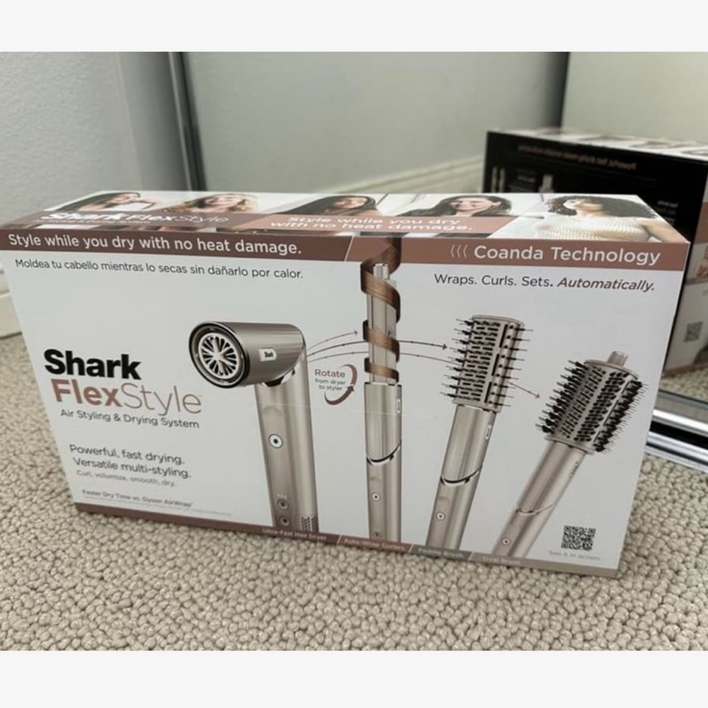 Limited edition SHARK brand pearl pink felxstyler